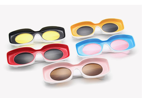 Concave Frame Sunglasses