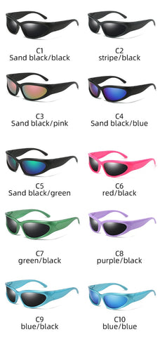 Y2K Millennium Sports Sunglasses