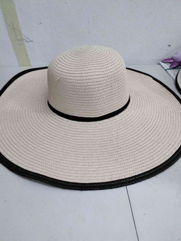 Large Two Colors Beach Straw Hat