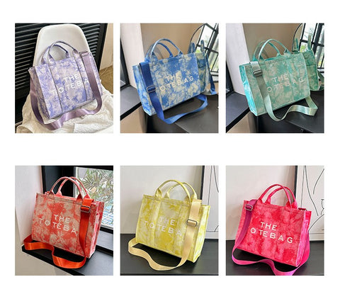 Tie Dye Canvas The Tote Bag