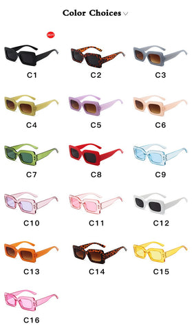 Jelly Retro Small Frame Sunglasses