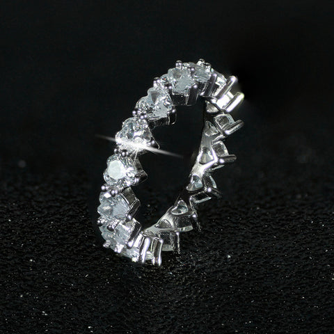 Crystal Zircon Stone Ring Sizes 6-9