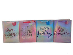 Iridescent Foil Gift Bags