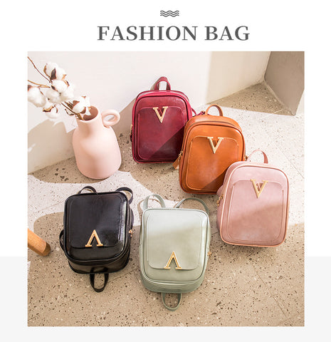 Mini Trend Fashion PU Leather Backpack