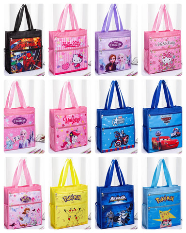 Large Cartoon Lunch Bags