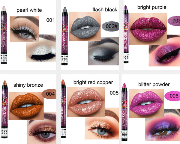 Pearlescent Eyeshadow And Silky Lip Pen