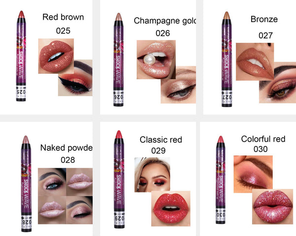 Pearlescent Eyeshadow And Silky Lip Pen
