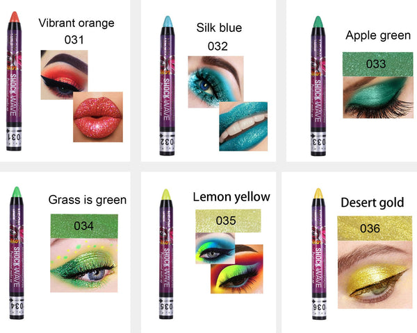 Pearlescent Eyeshadow And Silky Lip Pen