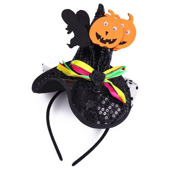 Halloween Pumpkin Witch Hat Bandoos