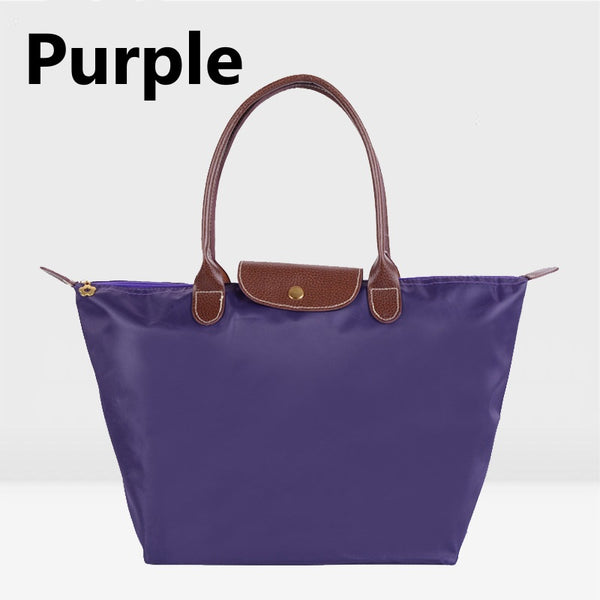 LP Large Nylon Shoulder Tote