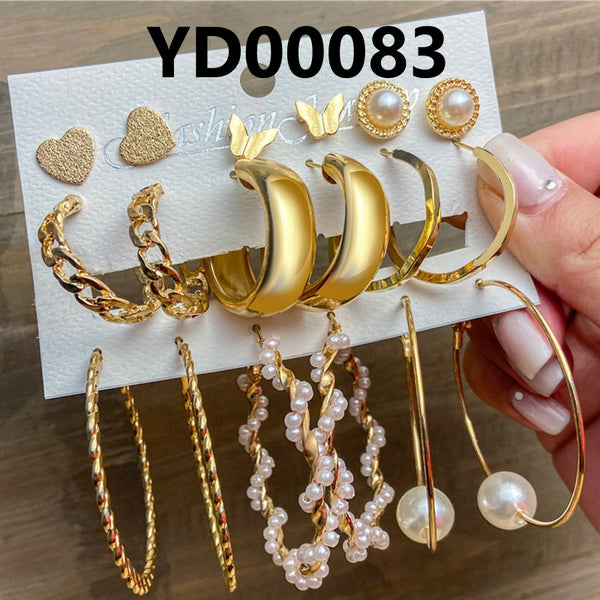 6pcs Earring Sets