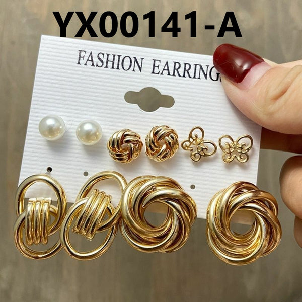 6pcs Earring Sets