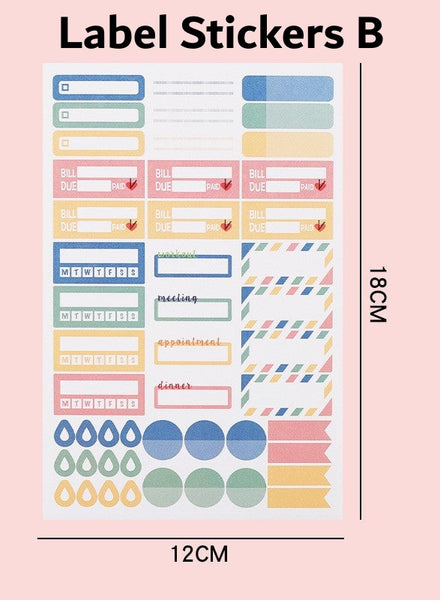 A6 Budget Planner Binder Pages