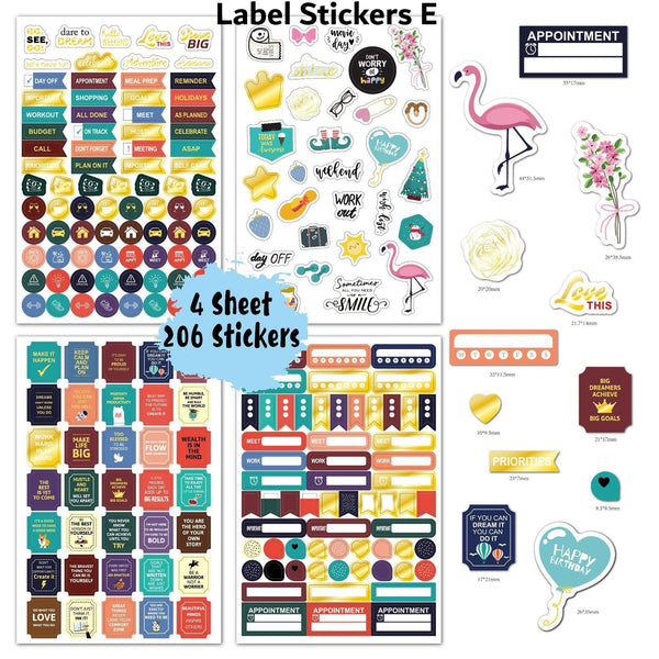 A6 Budget Planner Binder Pages