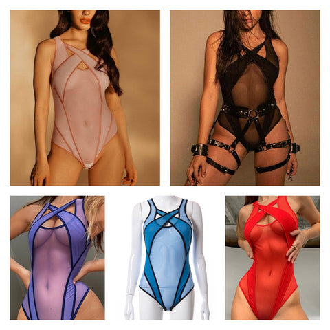 Mesh Bodysuit S206-