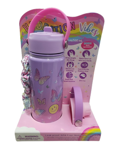 Hydration Vibes - Insulated Stainless Steel Water Bottle