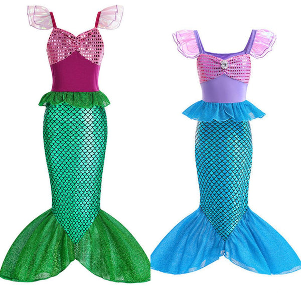 Ariel Mermaid Princess Dress