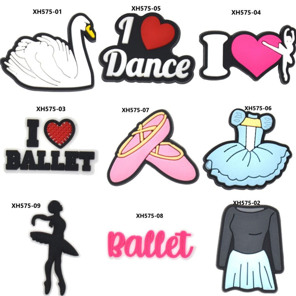 Ballet Crocs Charm