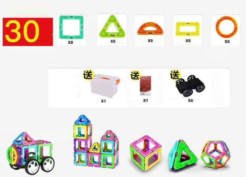 Magnetic Building Blocks 30pcs