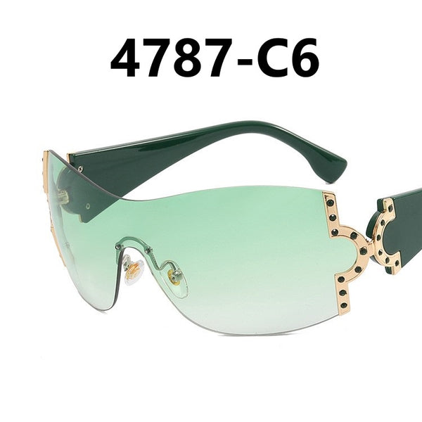 Frameless Y2K Sunglasses