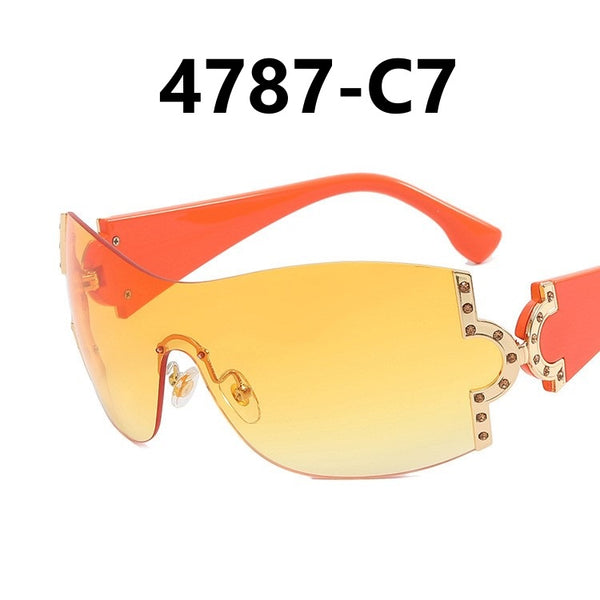 Frameless Y2K Sunglasses