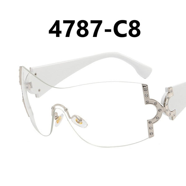 Frameless Y2K Sunglasses