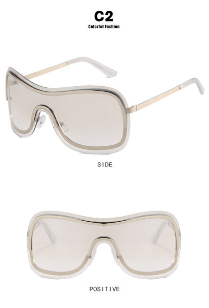 Y2K Frameless 1 Piece Sunglasses