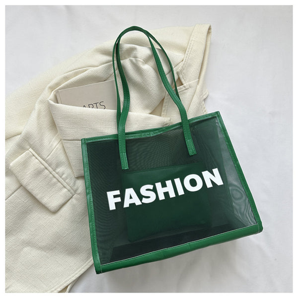 Large Fashion Transparent Handbags