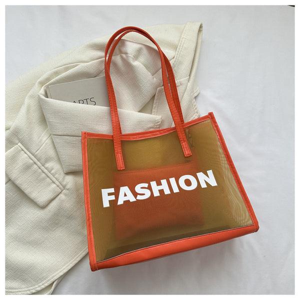 Large Fashion Transparent Handbags