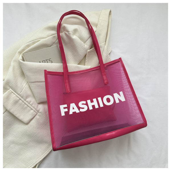 Large Fashion Transparent Handbags