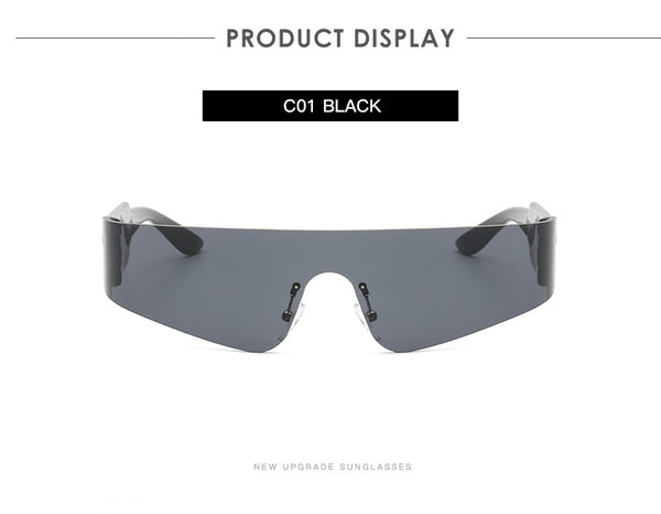 Futuristic 1 Piece Sunglasses