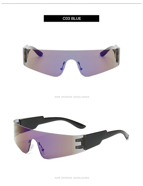 Futuristic 1 Piece Sunglasses