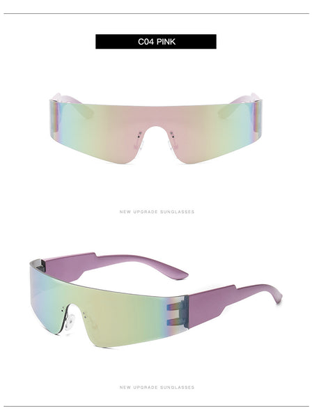 Futuristic 1 Piece Sunglasses