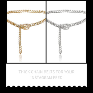 Thick Chain Belt BK00681