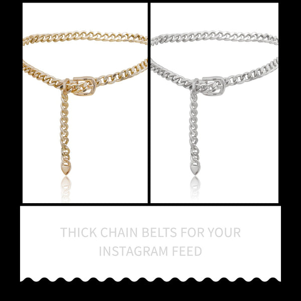 Thick Chain Belt BK00681
