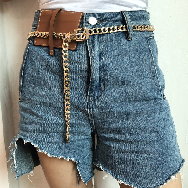 Thick Chain Belt BK00681