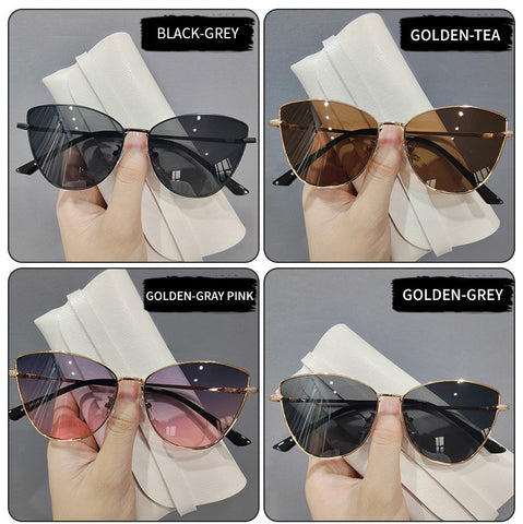 Small Frame Cat Eye Sunglasses