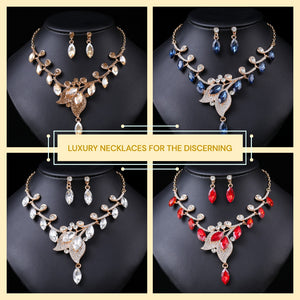 Luxury Diamond Necklace Set