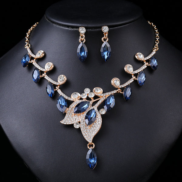 Luxury Diamond Necklace Set