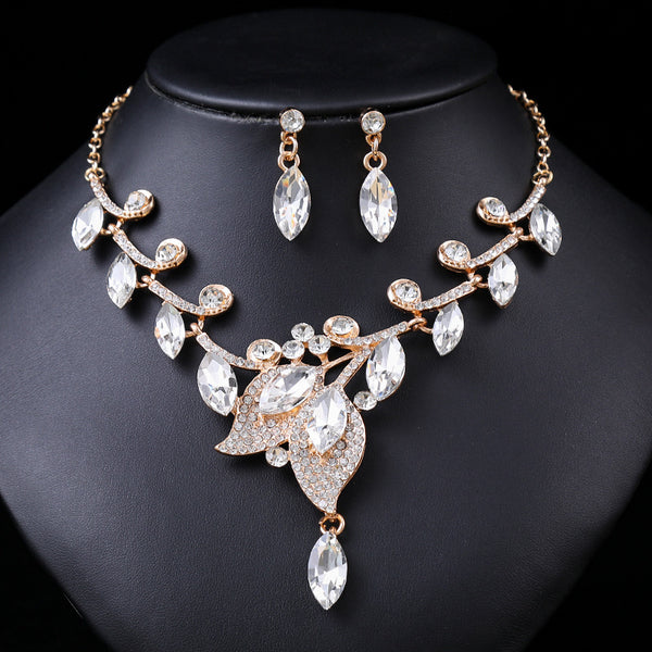 Luxury Diamond Necklace Set