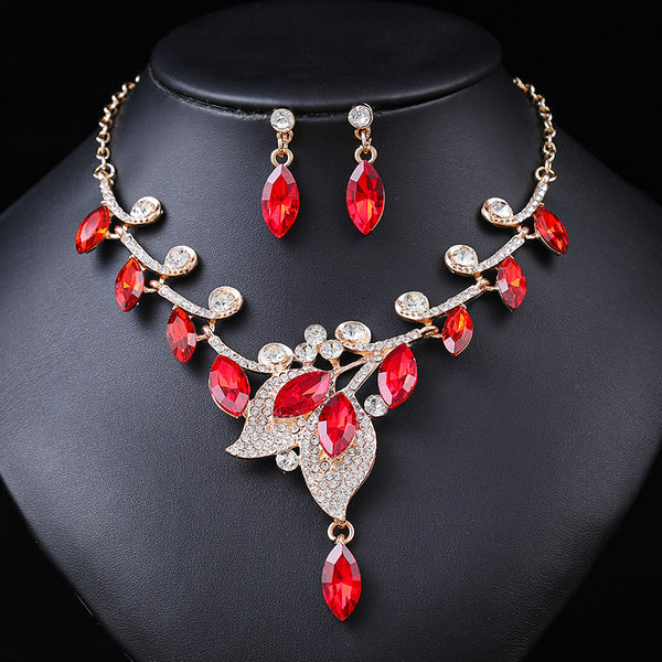 Luxury Diamond Necklace Set