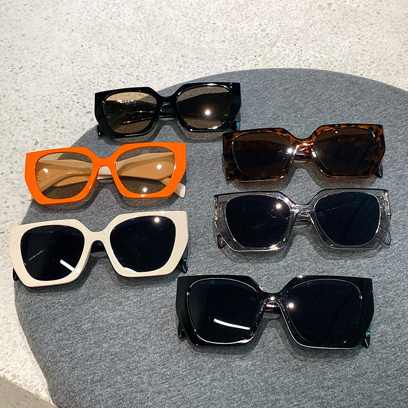 Retro Polygonal Sunglasses