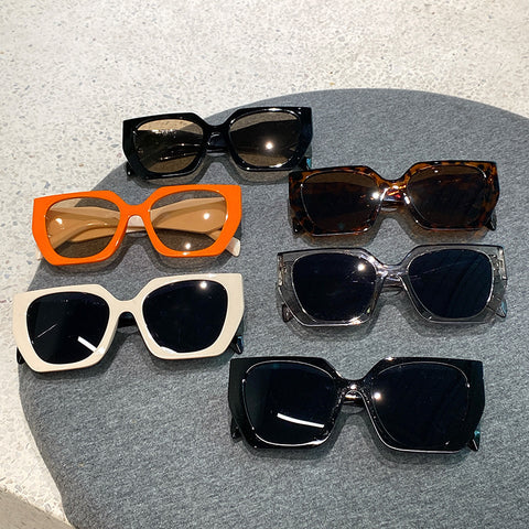 Retro Polygonal Sunglasses