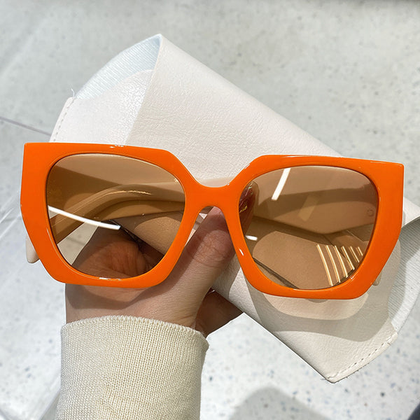 Retro Polygonal Sunglasses