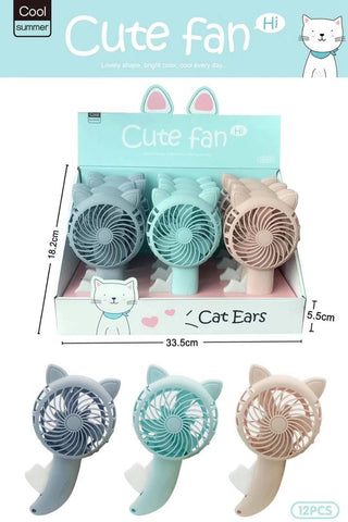 Handheld Portable Hand Press Fan