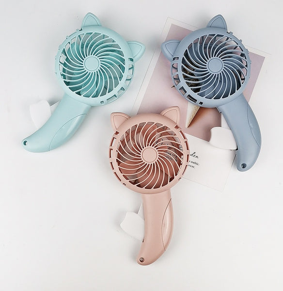 Handheld Portable Hand Press Fan