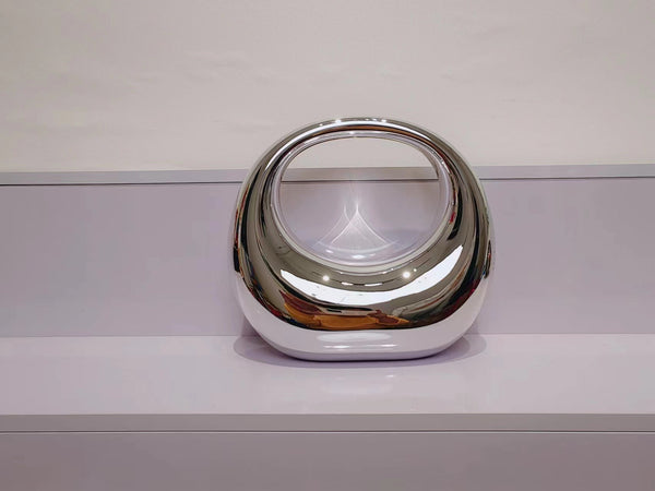 Acrylic Crescent Clip Clutch