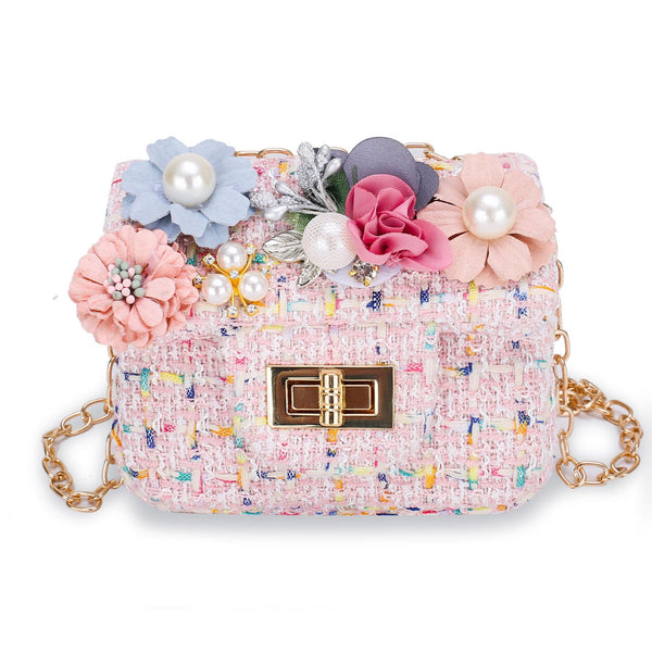 Girls Cute Flowers Candy Bag