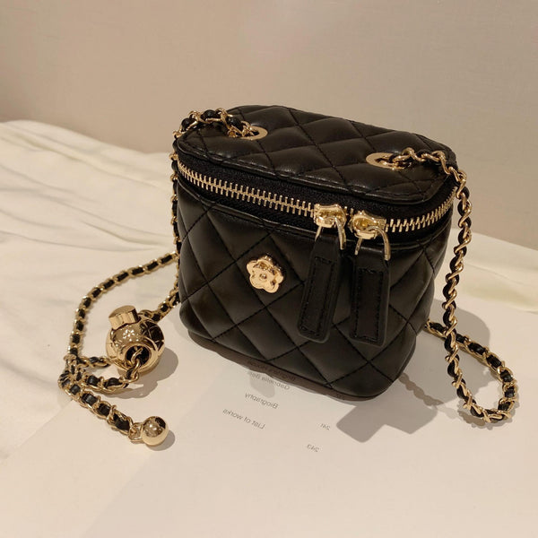 Box Chain Strap Sidebag