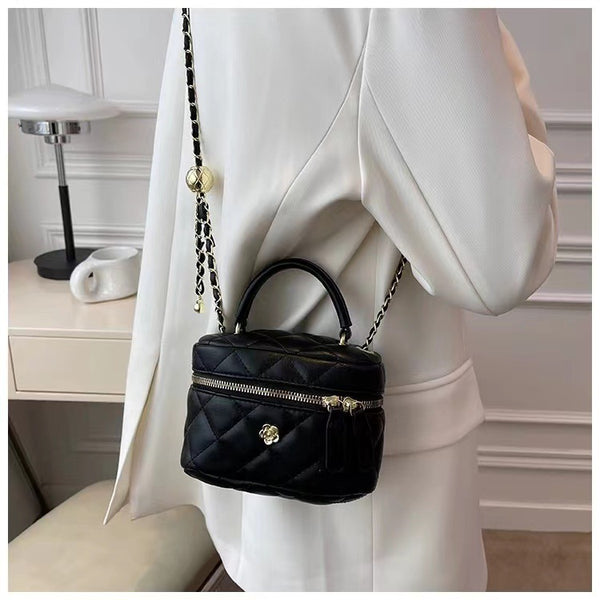 Quilted Top HandleBox Sidebag